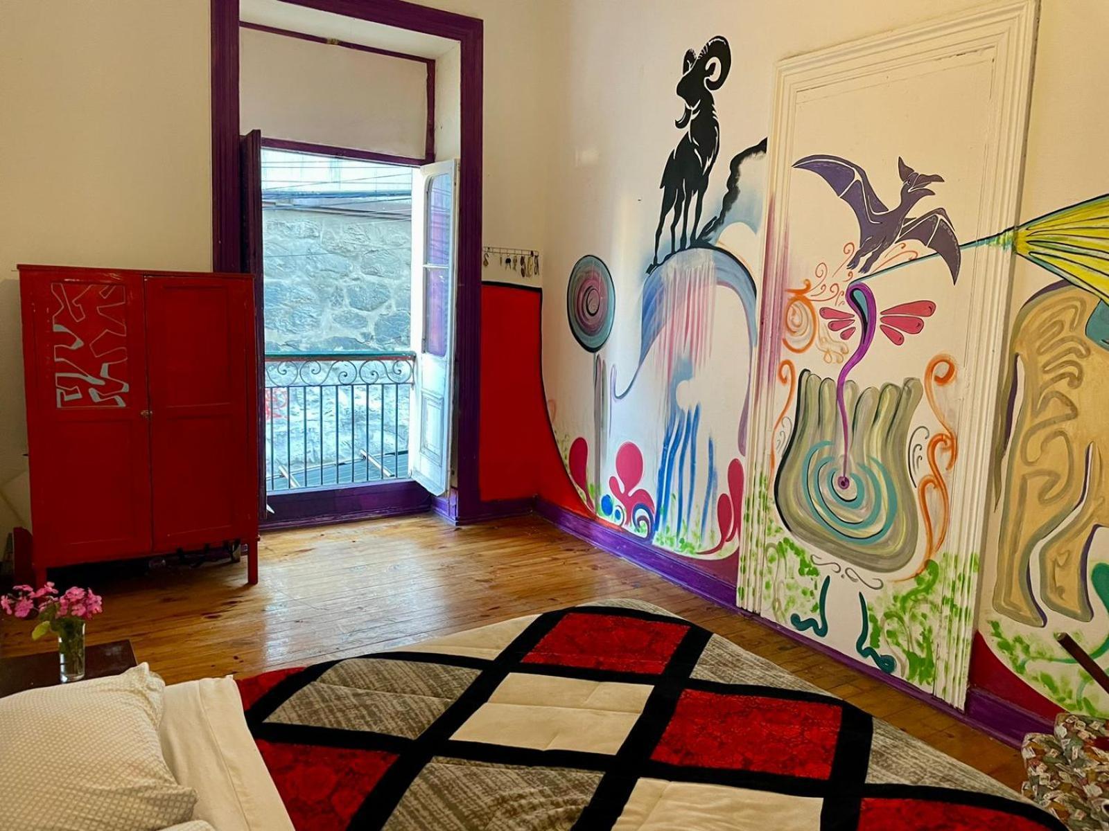Art Hostel Casa Chaman บัลปาราอีโซ ภายนอก รูปภาพ