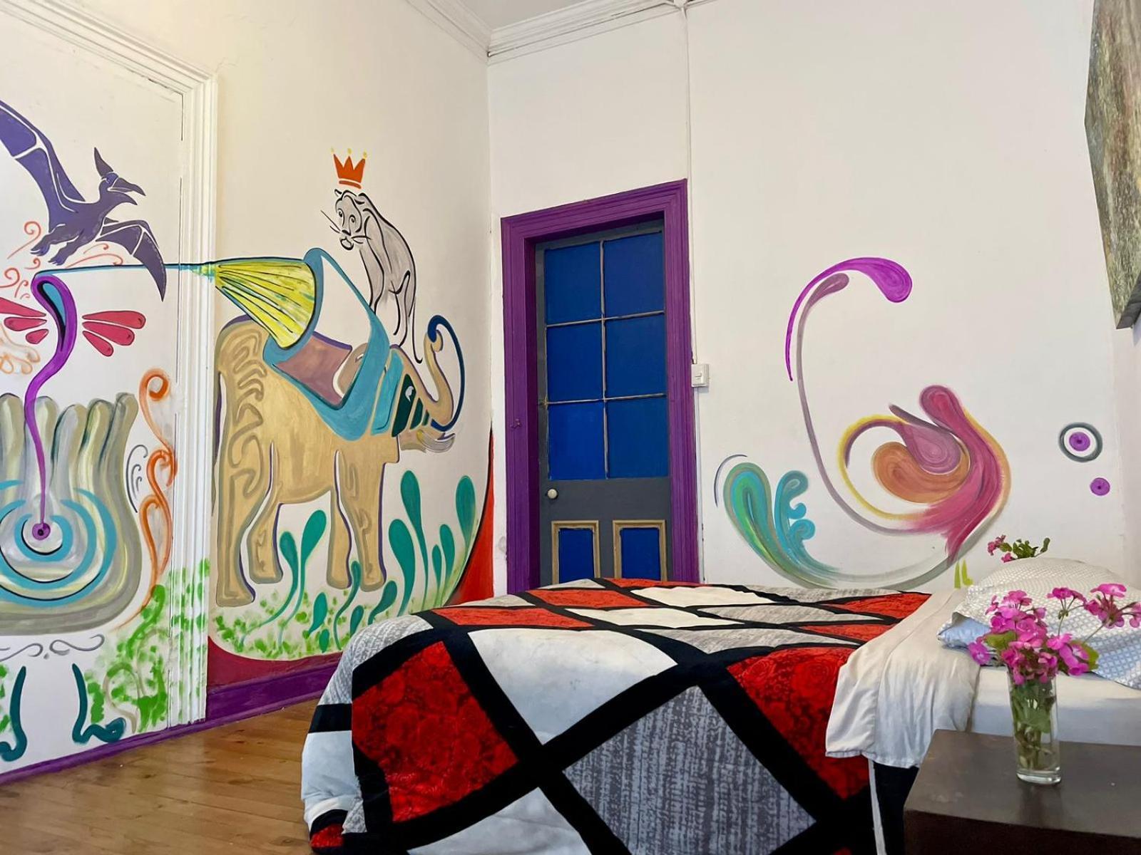 Art Hostel Casa Chaman บัลปาราอีโซ ภายนอก รูปภาพ
