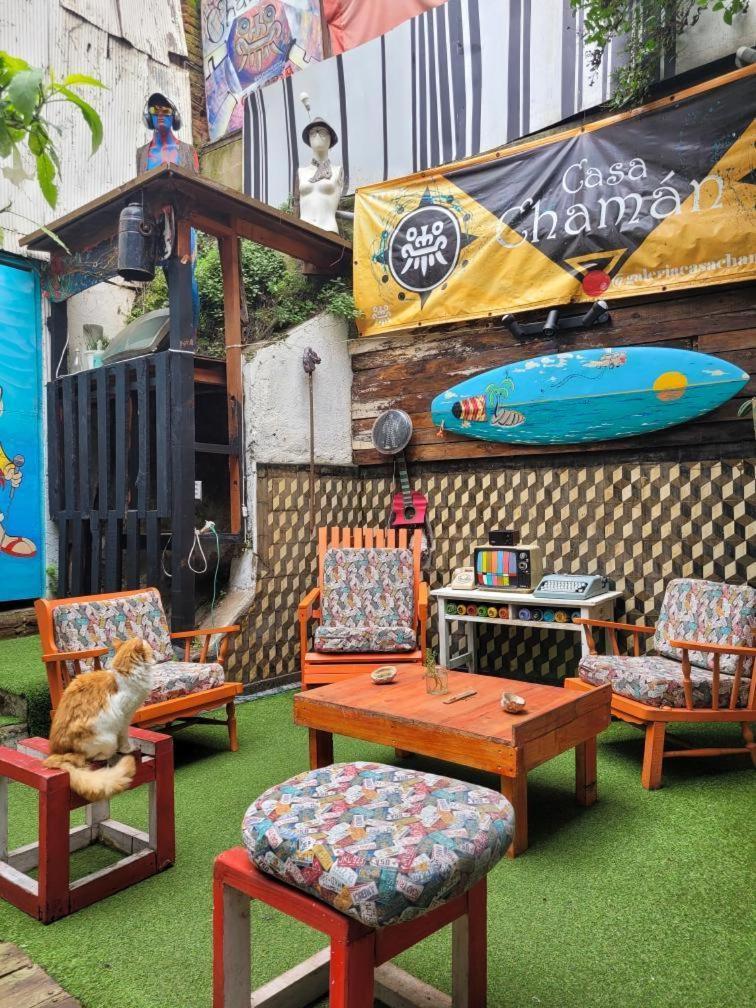 Art Hostel Casa Chaman บัลปาราอีโซ ภายนอก รูปภาพ