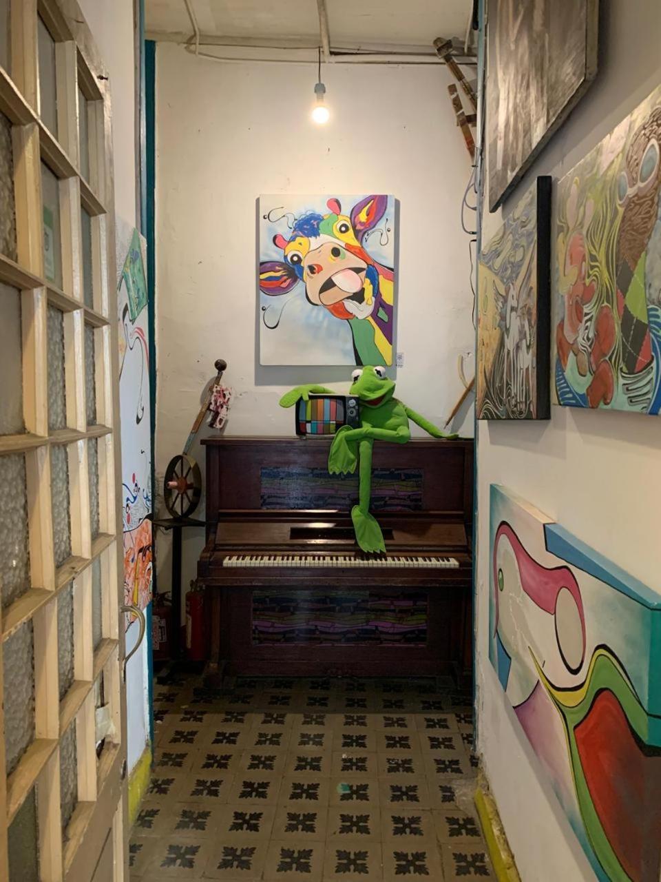 Art Hostel Casa Chaman บัลปาราอีโซ ภายนอก รูปภาพ