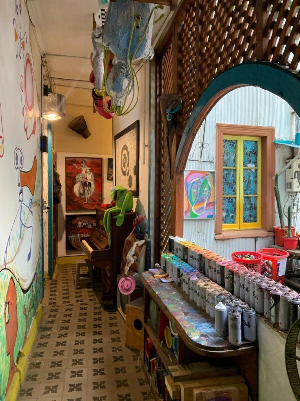 Art Hostel Casa Chaman บัลปาราอีโซ ภายนอก รูปภาพ
