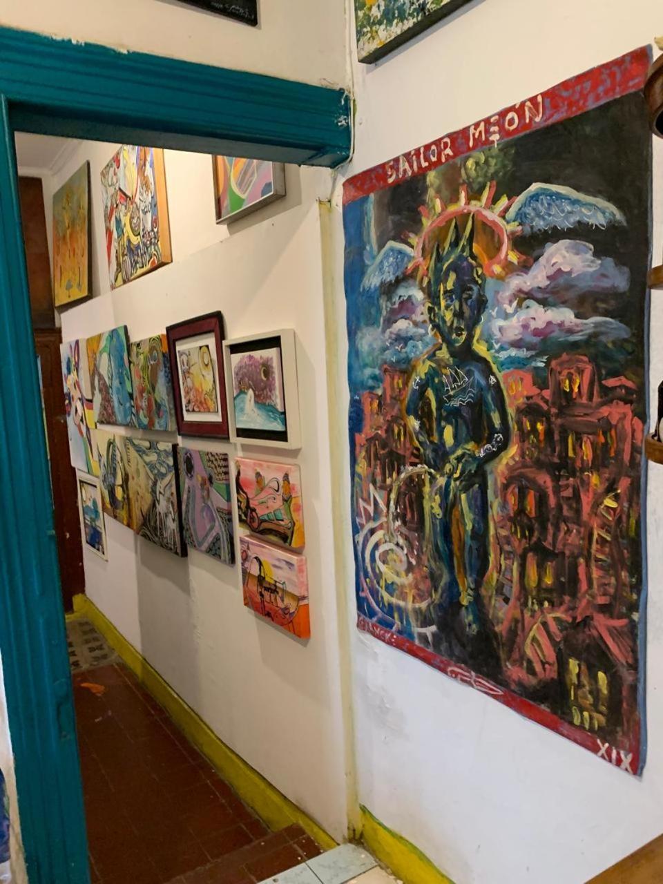 Art Hostel Casa Chaman บัลปาราอีโซ ภายนอก รูปภาพ
