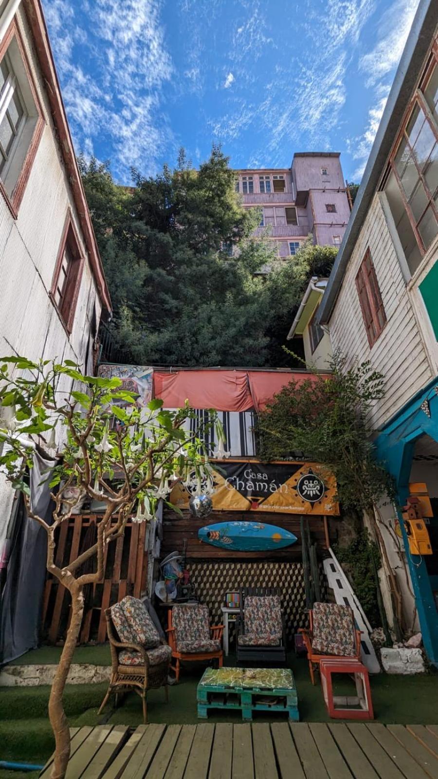 Art Hostel Casa Chaman บัลปาราอีโซ ภายนอก รูปภาพ