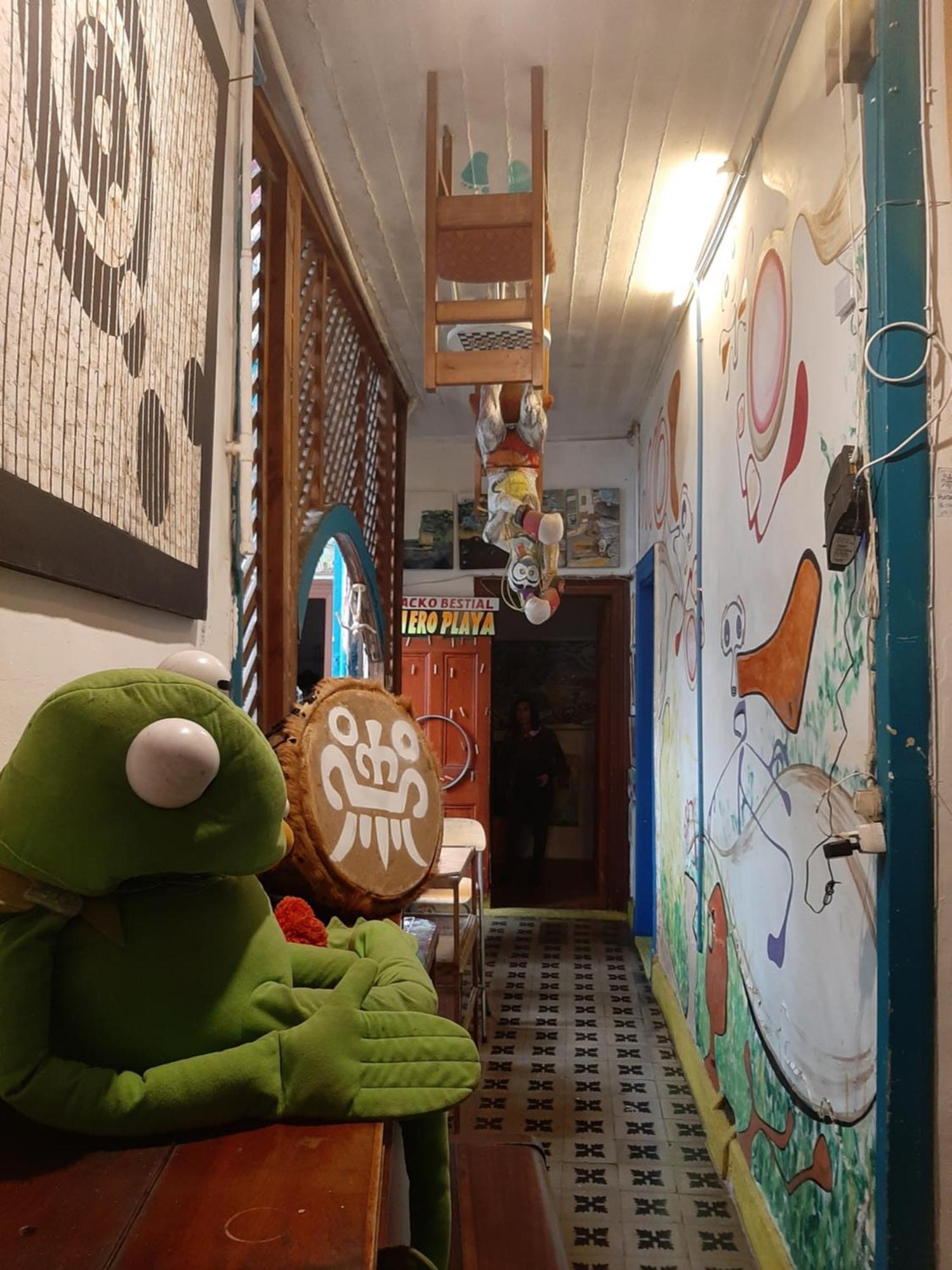 Art Hostel Casa Chaman บัลปาราอีโซ ภายนอก รูปภาพ