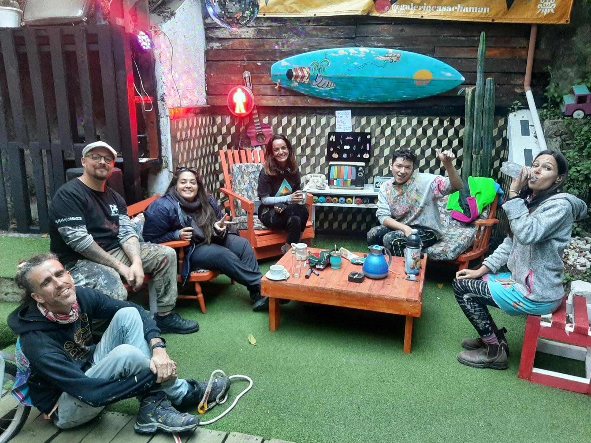 Art Hostel Casa Chaman บัลปาราอีโซ ภายนอก รูปภาพ