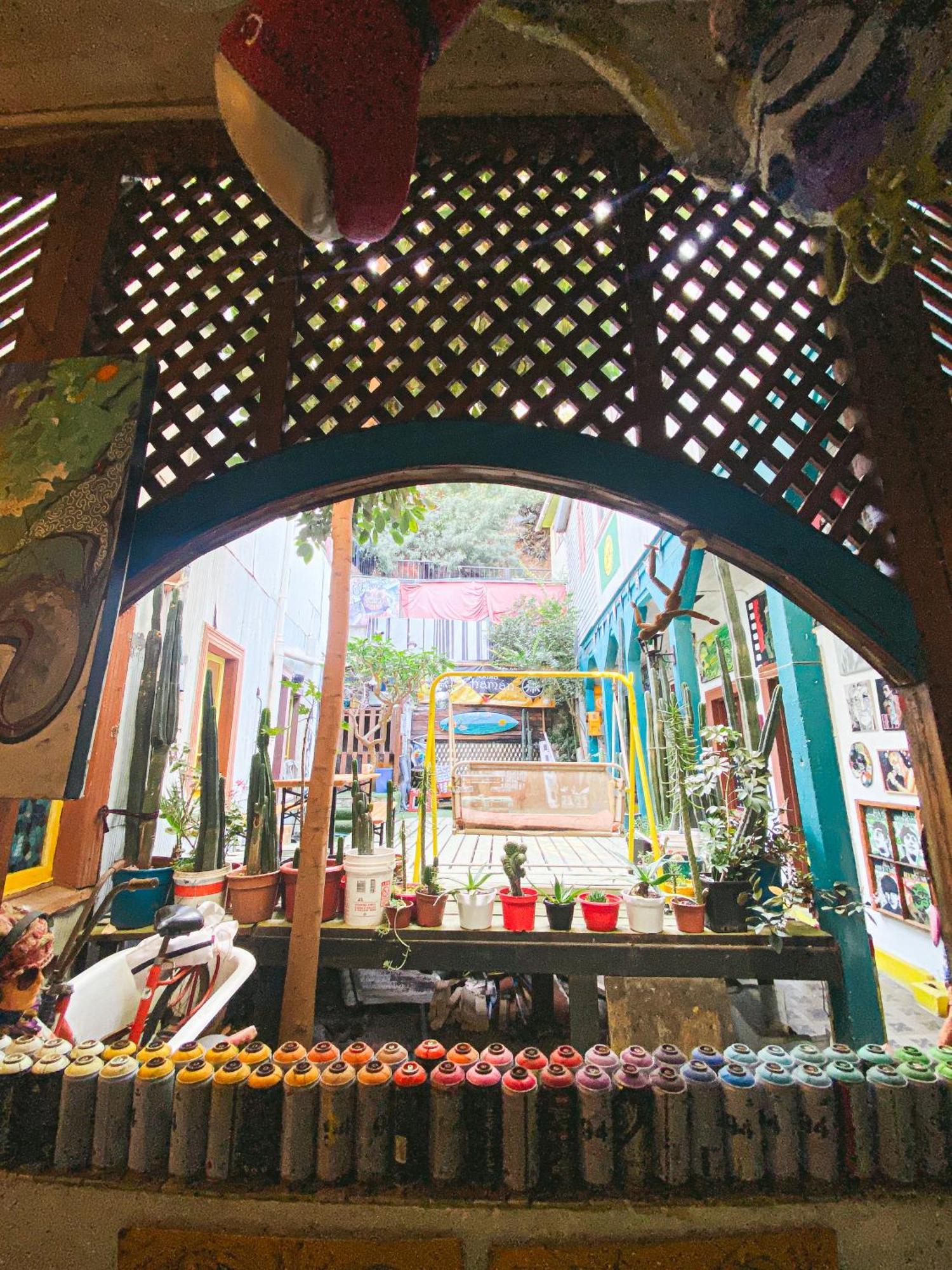 Art Hostel Casa Chaman บัลปาราอีโซ ภายนอก รูปภาพ